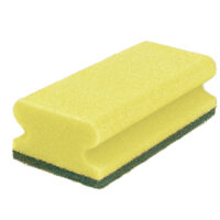 Sito Padschwamm mit Griff 150 x 70 x 45 mm – Gelb/Grün