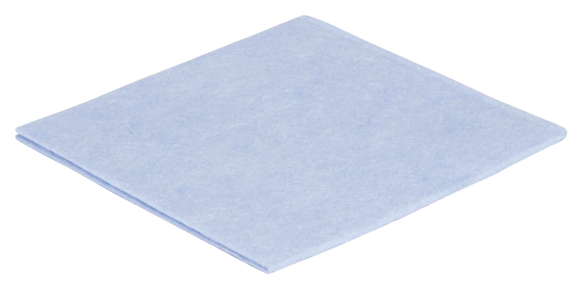Sito Allzwecktuch Vlies 38 x 38 cm Blau – Waschbares Profi Reinigungstuch,