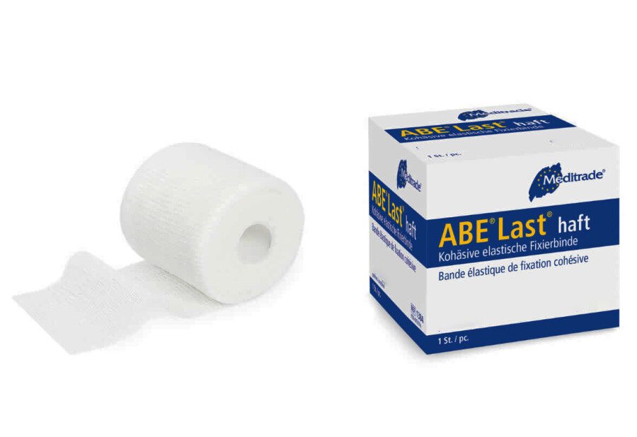 Meditrade ABE Last® Fixierbinde – 1 Packung = 20 Stück, Größe: 6 cm x 4 m