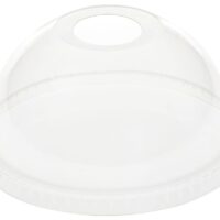 Kuppeldeckel für Crystal rPET Glas – Transparent