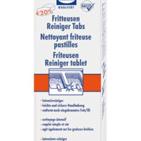Fritteusen Rein Tabs – 12 Reinigungstabletten