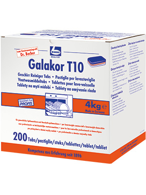 Geschirr Reiniger Tabs
Galako T 10 200 Stück