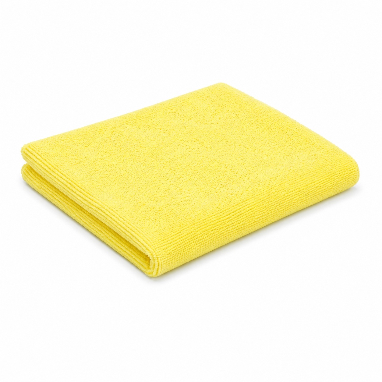 Robson Mikrofasertuch Profi 40 x 40 cm Gelb – Universaltuch mit extra starker Overlock-Naht