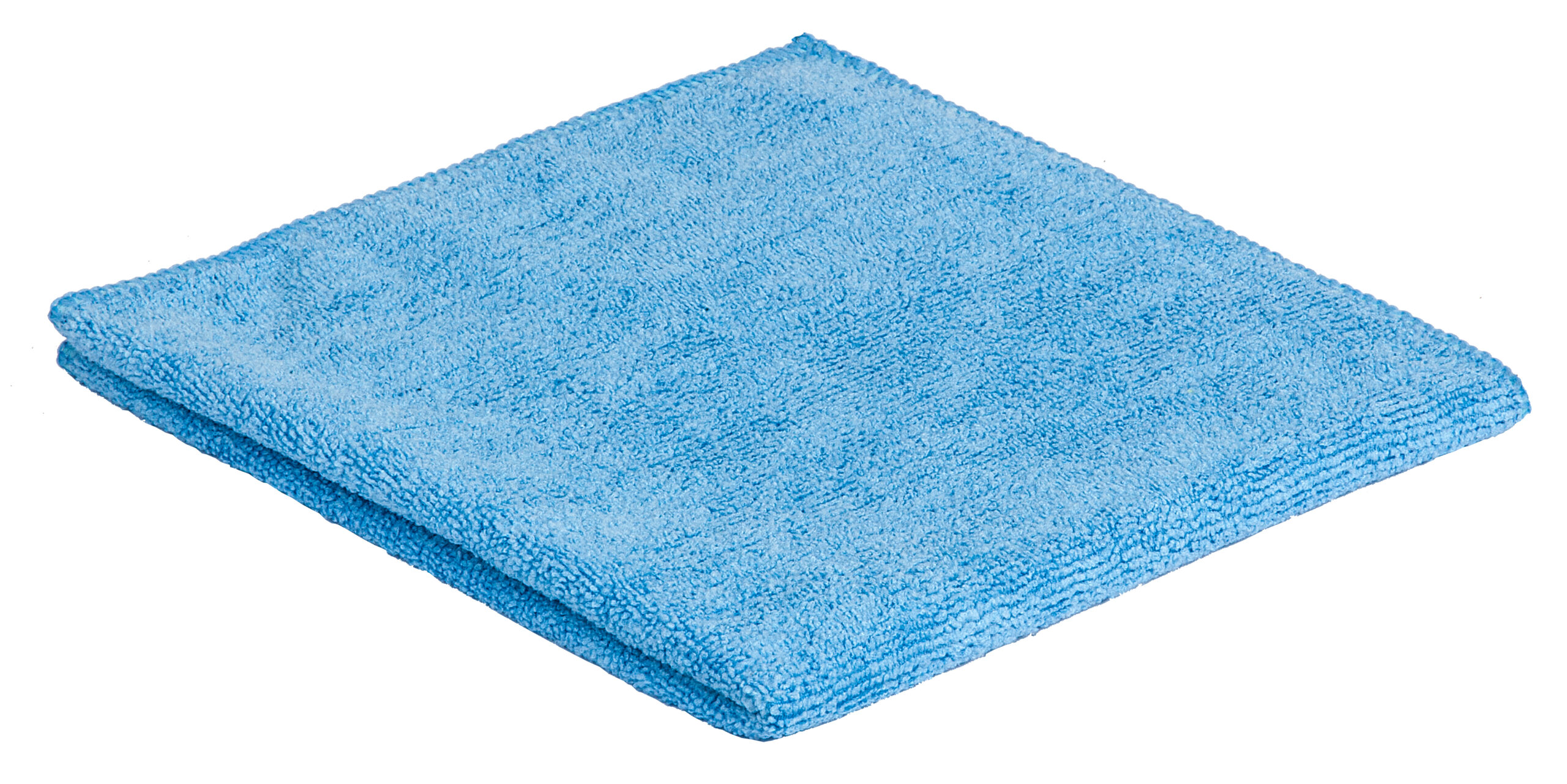 Sito Mikrofasertuch Profi 40 x 40 cm Blau – Universaltuch mit extra starker Overlock-Naht
