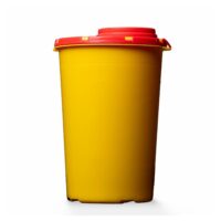 Medi-Box Kanülen-Entsorgungsbox, mit Tragehenkel, Fassungsvermögen:2,0 Liter
