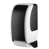 COSMOS Toilettenpapierspender Weiß/Schwarz