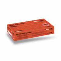Meditrade Nitril StellarGrip Einmalhandschuhe Orange, puderfrei – Größe XL